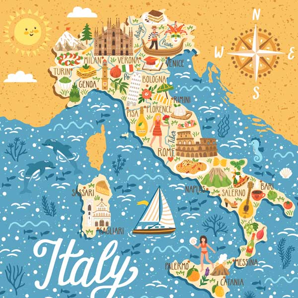 انواع ویزای توریستی ایتالیا